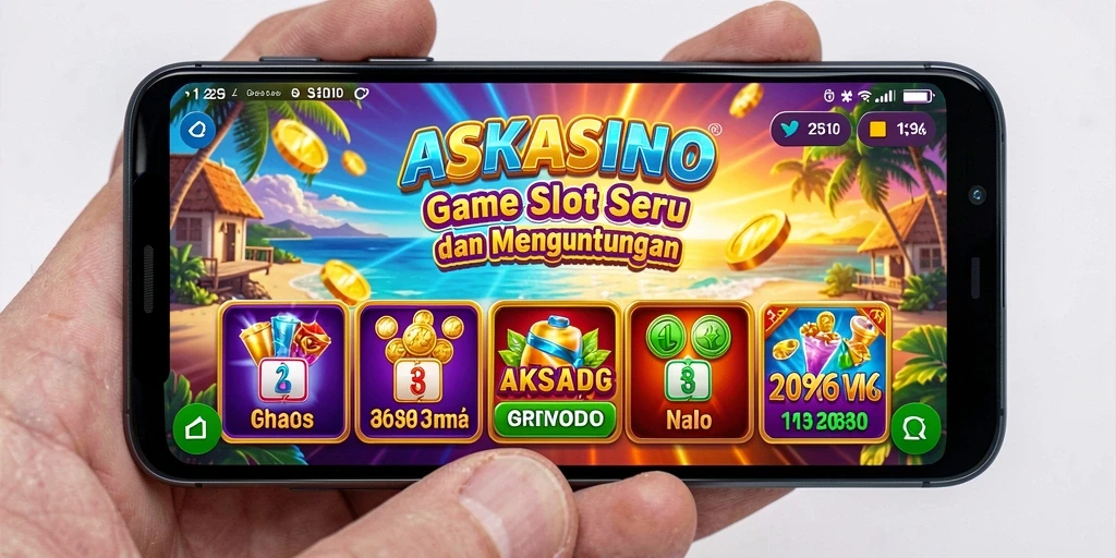 Tampilan permainan Slot yang mendebarkan di ASKASINO.