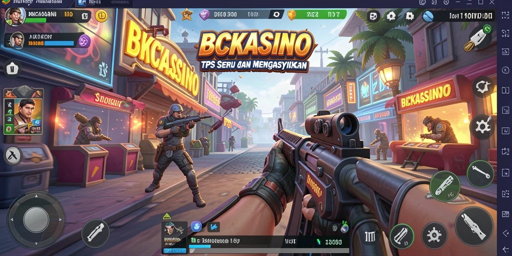 Screenshot tampilan gameplay BCKASINO yang mendebarkan.