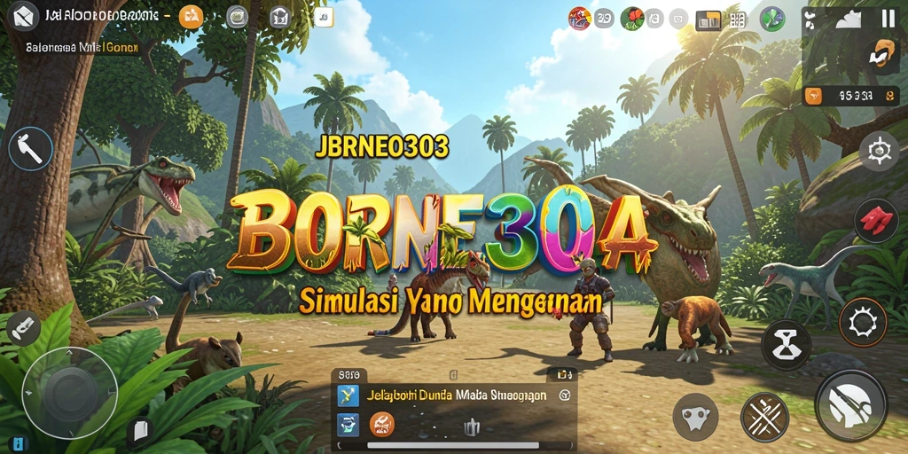 Tampilan gameplay seru dalam BORNEO303 yang memukau.
