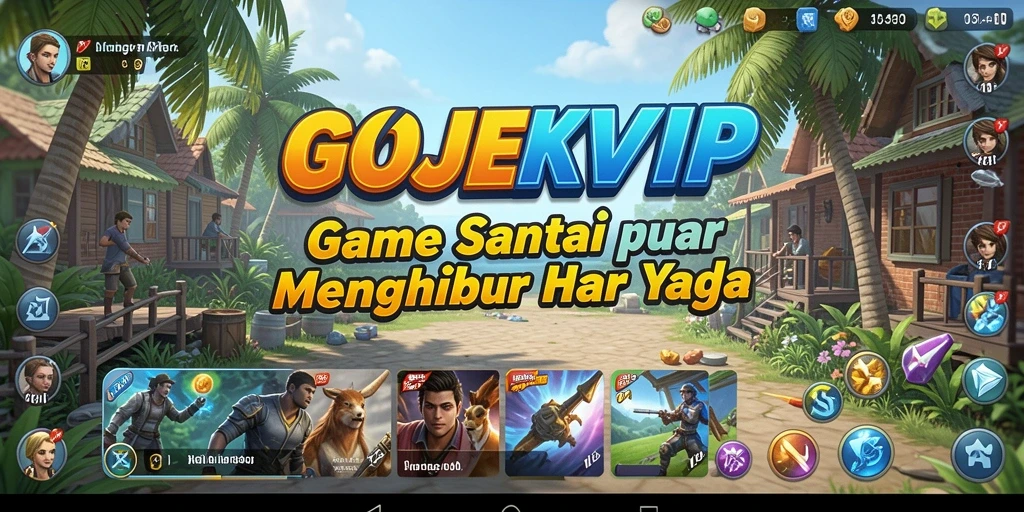 Screenshot utama GOJEKVIP menampilkan gameplay yang seru dan menghibur.