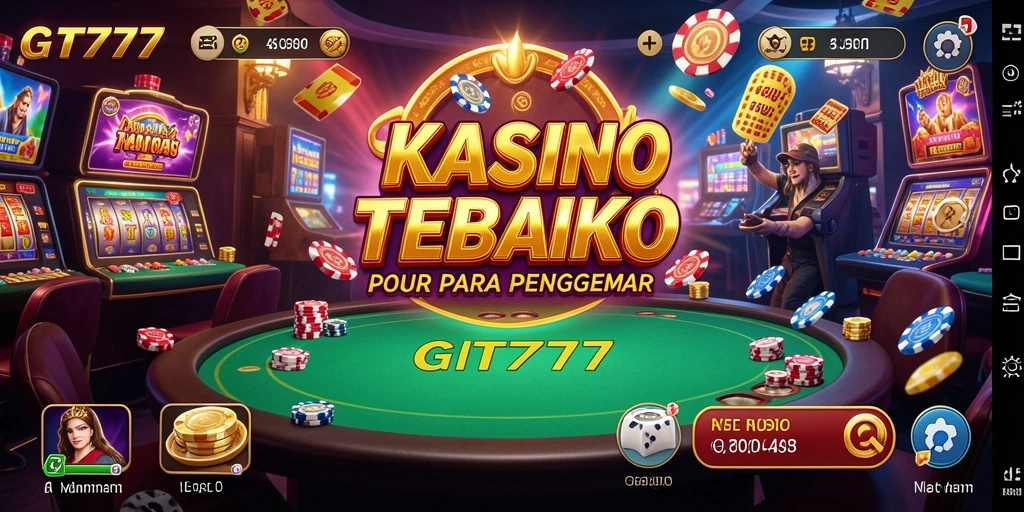 Tampilan gameplay Kasino yang memukau dan interaktif di GT777.