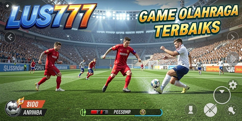Tampilan gameplay LUSA777 yang mendebarkan dan penuh aksi olahraga.