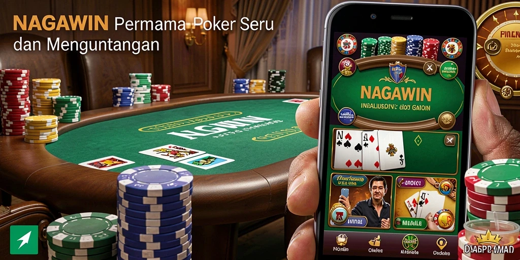 Tampilan gameplay NAGAWIN yang seru dan penuh tantangan.