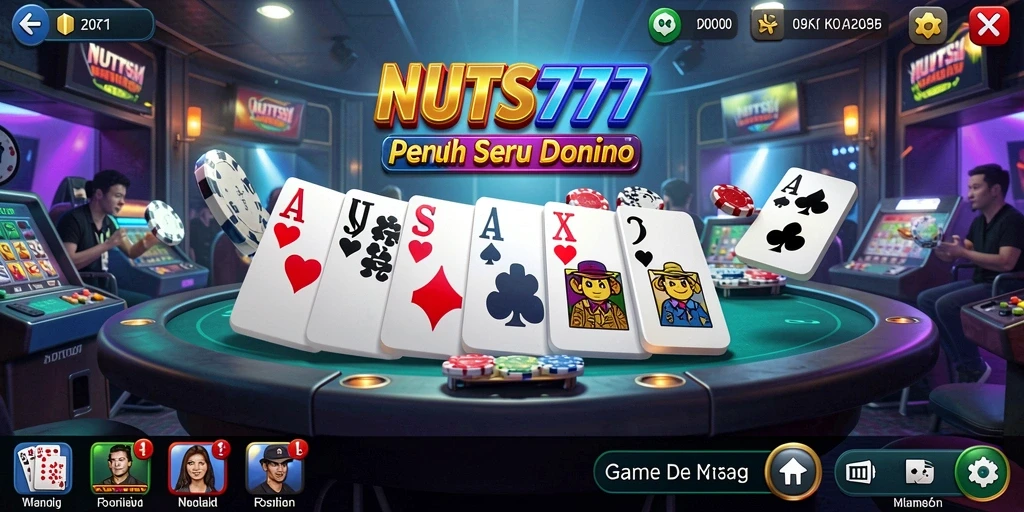 Screenshot gameplay menarik NUTS777 dengan momen kompetitif.