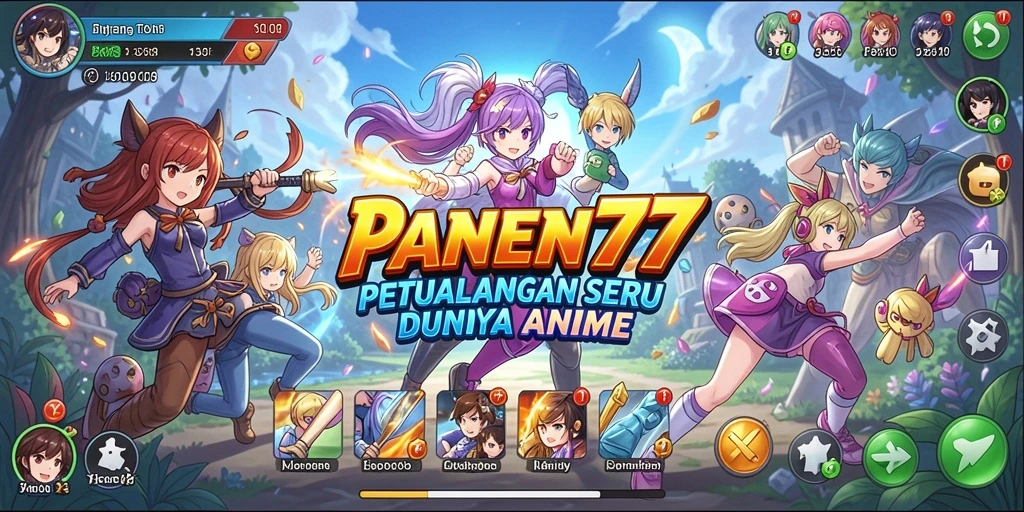 Tangkapan layar menampilkan karakter utama dalam pertarungan seru di <strong>PANEN77</strong>.
