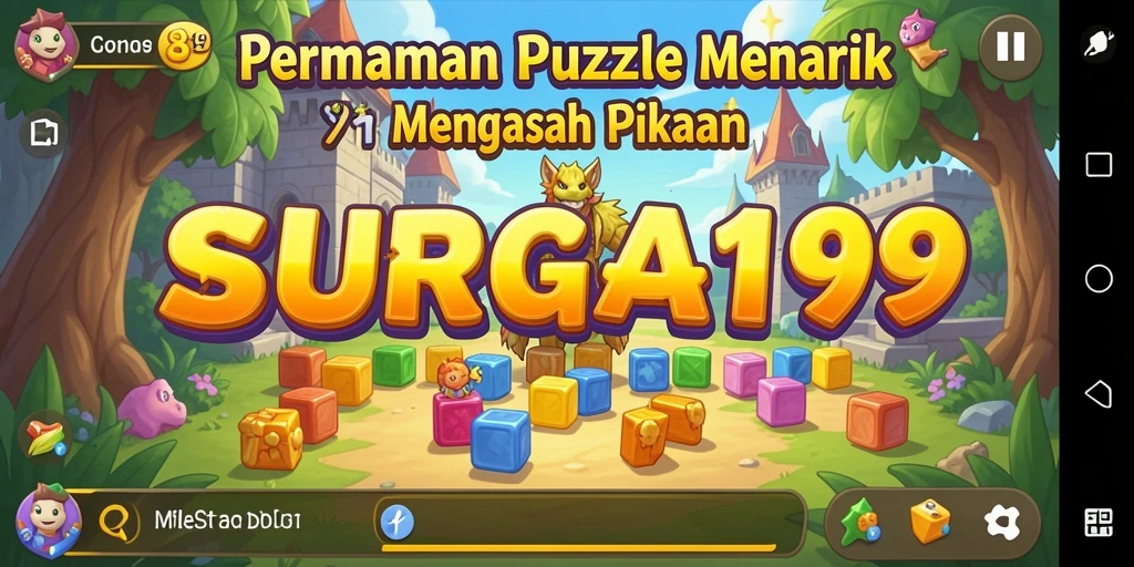 Tampilan gameplay SURGA19 yang menantang dan menarik.