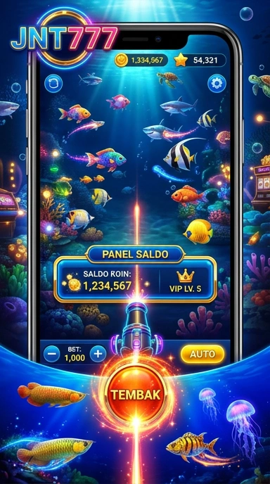 Screenshot tampilan utama aplikasi jnt777.